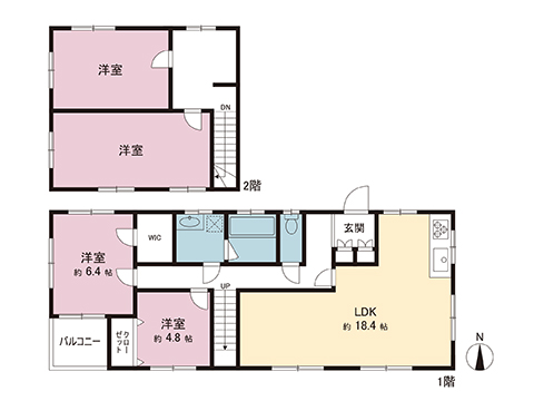 中古戸建 町田市玉川学園８丁目17-6 小田急線玉川学園前駅 2,780万円