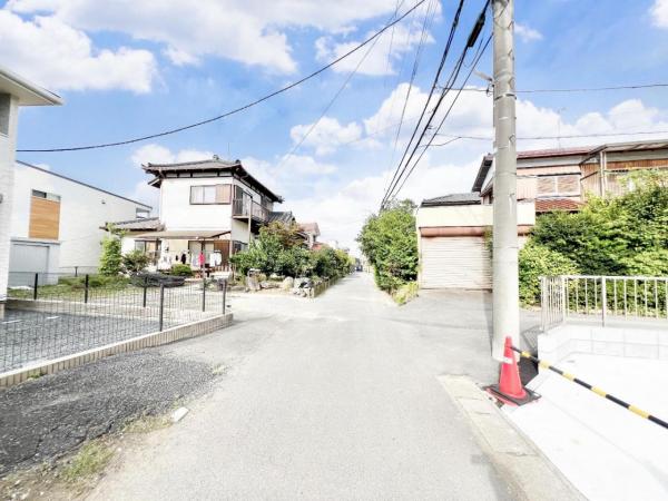 市原市姉崎 戸建 前面道路含む現地写真