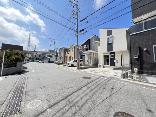 横須賀市大矢部５丁目 前面道路含む現地写真