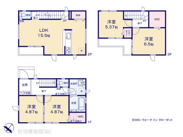 新築戸建 埼玉県川口市朝日４丁目19-1 埼玉高速鉄道南鳩ケ谷駅 3,499万円