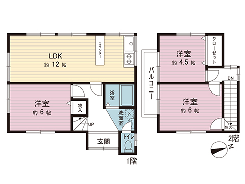 中古戸建 船橋市薬園台町１丁目26-2 新京成電鉄線薬園台駅 1,980万円