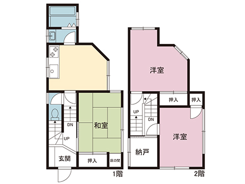 中古戸建 川崎市麻生区高石３丁目 小田急線読売ランド前駅 1,980万円