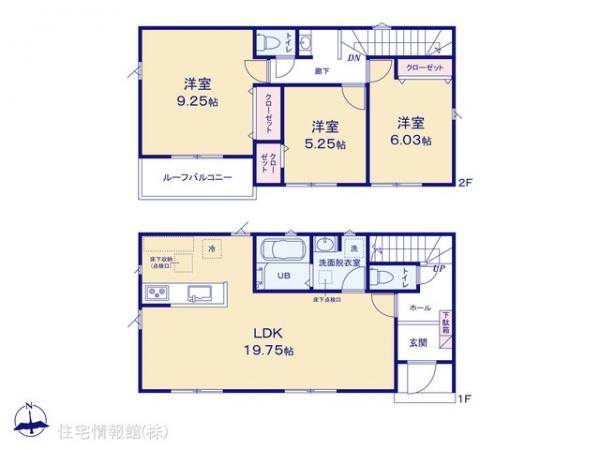 新築戸建 千葉県船橋市芝山６丁目145-2 新京成電鉄線北習志野駅 3,790万円