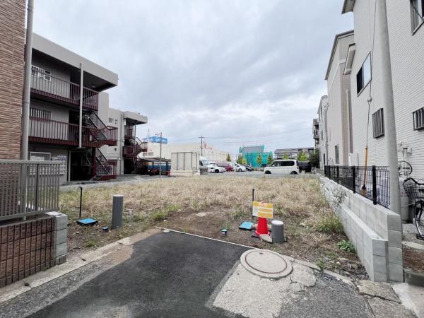 川口市芝３丁目 建築条件無し土地 現地土地写真