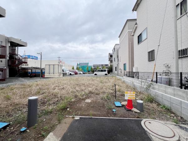 川口市芝３丁目 建築条件無し土地 現地土地写真