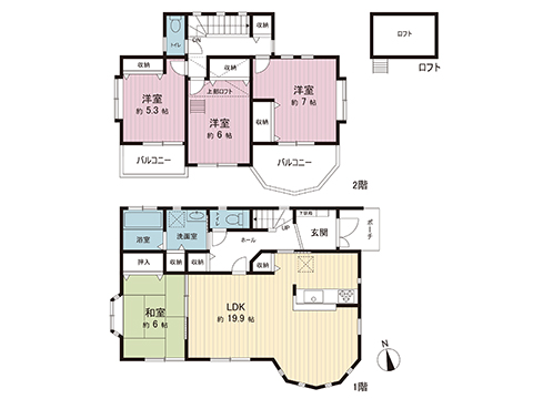 中古戸建 厚木市戸室１丁目 小田急線本厚木駅 3,980万円