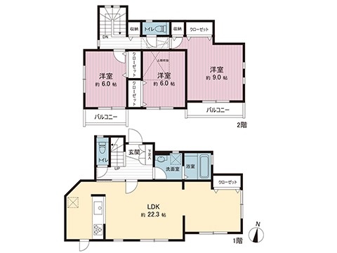 中古戸建 横浜市青葉区桂台２丁目40-83 東急こどもの国線恩田駅 5,299万円