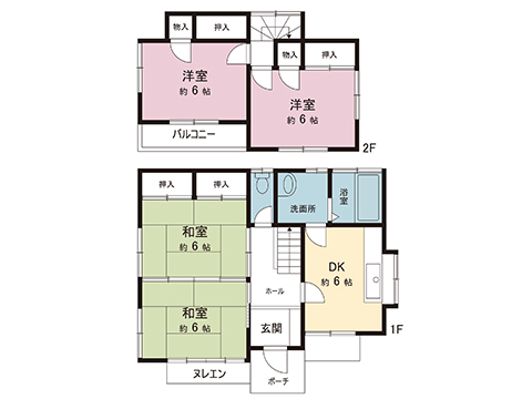 中古戸建 町田市西成瀬１丁目54-9 JR横浜線成瀬駅 2,680万円