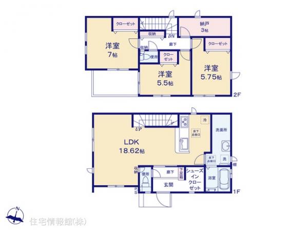 新築戸建 埼玉県川越市今成３丁目7-12 東武東上線川越市駅 3,580万円