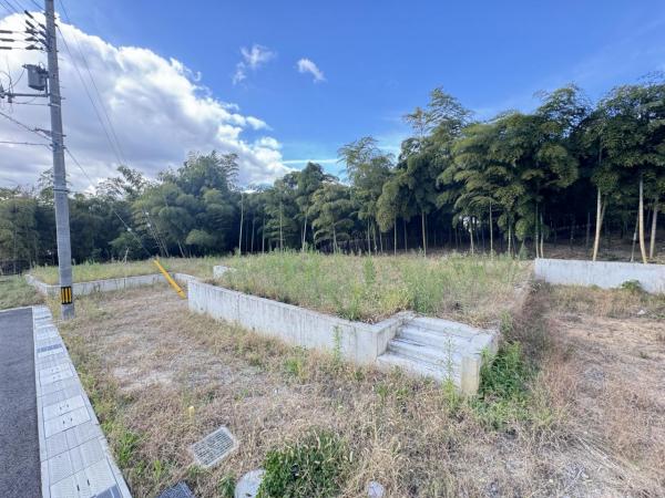 八幡市八幡福禄谷 土地 現地土地写真