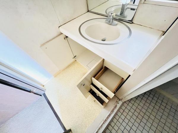 座間入谷ハイツ 洗面化粧台
