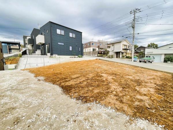 沼津市岡一色 建築条件無し住宅用地 現地土地写真