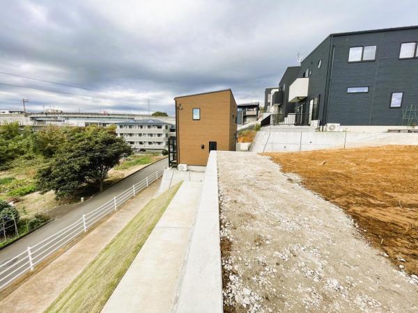 沼津市岡一色 建築条件無し住宅用地 現地土地写真