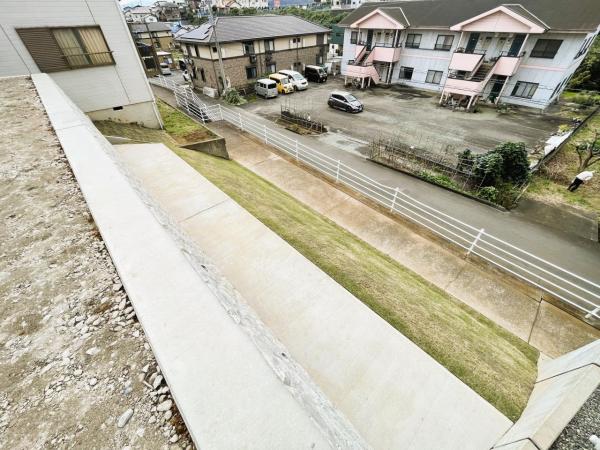 沼津市岡一色 建築条件無し住宅用地 現地土地写真
