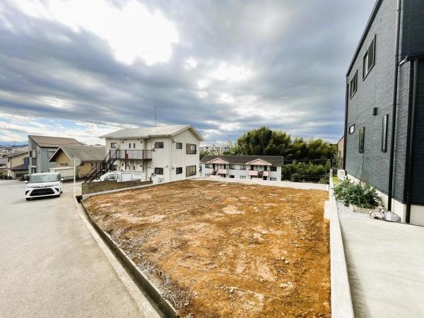 沼津市岡一色 建築条件無し住宅用地 現地土地写真
