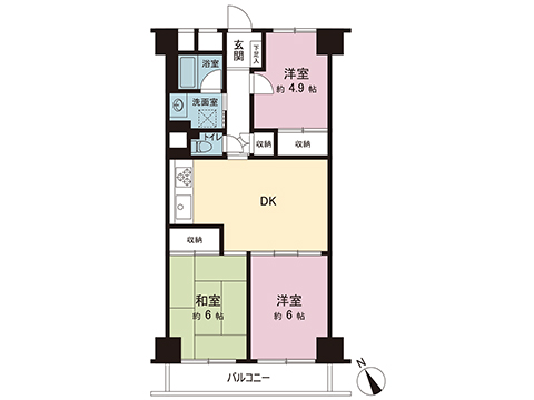 中古マンション 春日部市中央２丁目 東武伊勢崎線春日部駅 1,300万円