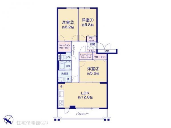 中古マンション 埼玉県志木市館２丁目3-4 東武東上線柳瀬川駅 2,599万円