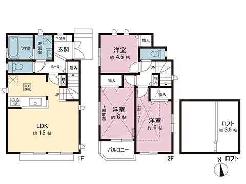 新築戸建 横浜市戸塚区汲沢７丁目 横浜市営地下鉄ブルーライン中田駅 3,990万円
