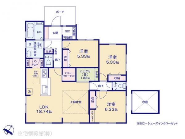 新築戸建 神奈川県横須賀市湘南鷹取２丁目9-14 京急本線追浜駅 5,280万円