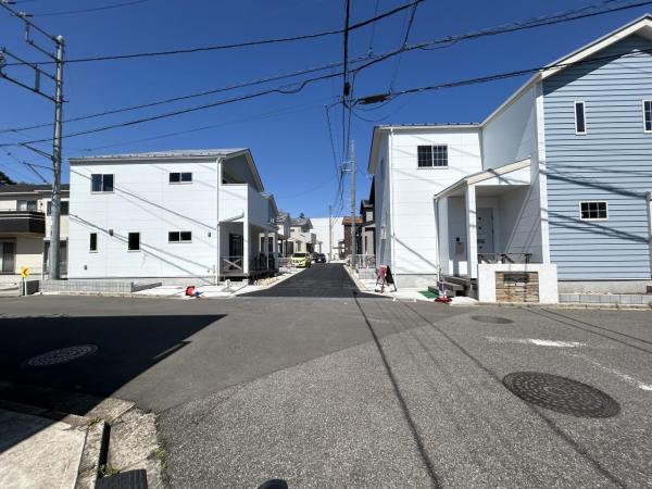 八千代台 前面道路含む現地写真