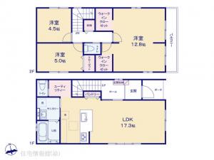 新築戸建 愛知県一宮市新生３丁目1-5 JR東海道本線（熱海〜米原）尾張一宮駅 43990000