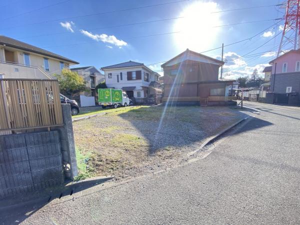町田市南大谷 建築条件無し土地 現地土地写真