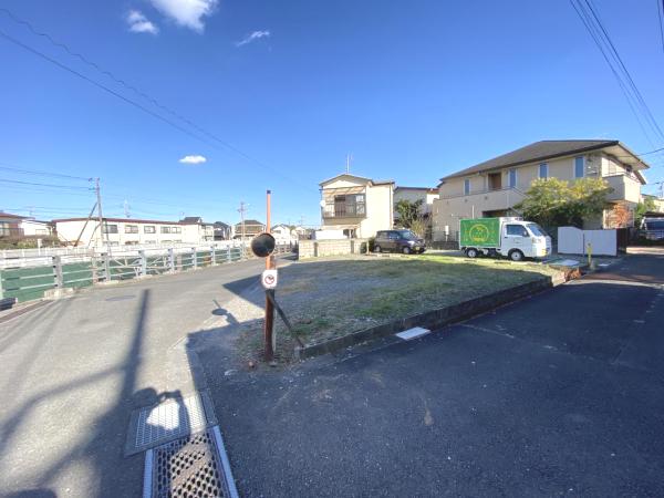 町田市南大谷 建築条件無し土地 現地土地写真