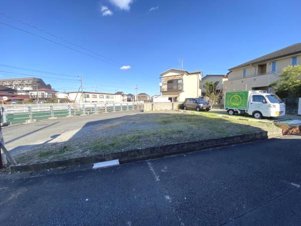 町田市南大谷 建築条件無し土地 現地土地写真