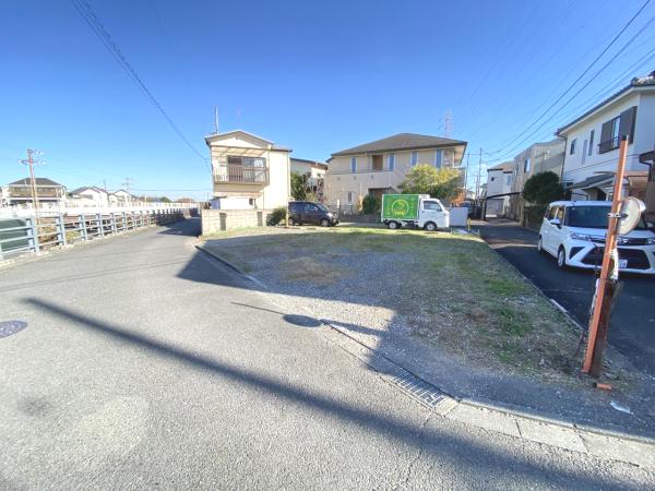 町田市南大谷 建築条件無し土地 現地土地写真