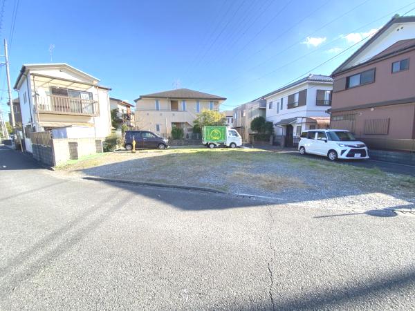 町田市南大谷 建築条件無し土地 現地土地写真
