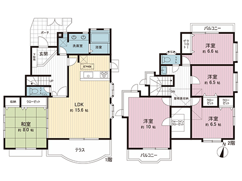 中古戸建 町田市金井２丁目27-3 小田急線玉川学園前駅 4,590万円