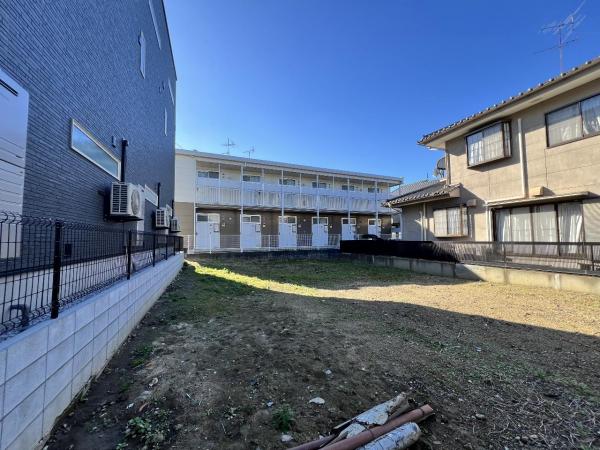 加須市旗井２丁目 建築条件無し土地 現地土地写真