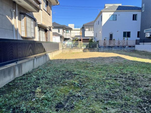 加須市旗井２丁目 建築条件無し土地 現地土地写真