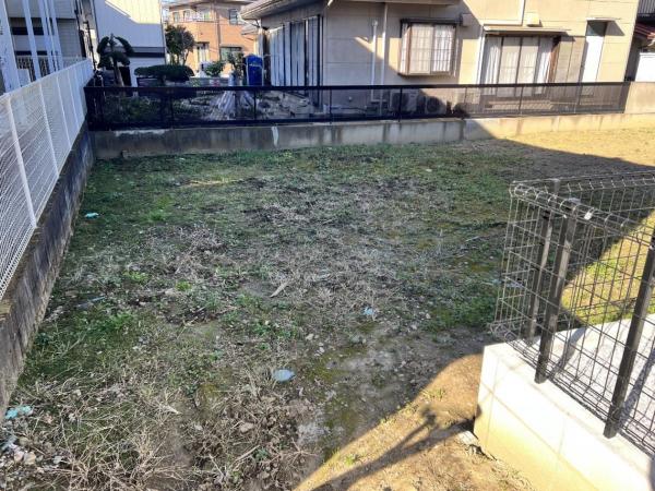 加須市旗井２丁目 建築条件無し土地 現地土地写真