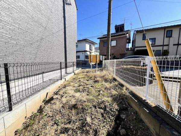 加須市旗井２丁目 建築条件無し土地 現地土地写真