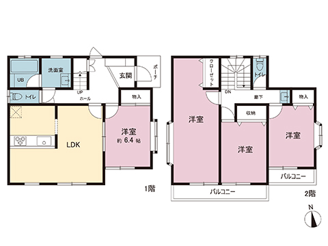 中古戸建 中郡二宮町山西 JR東海道本線(東京〜熱海)二宮駅 1,580万円