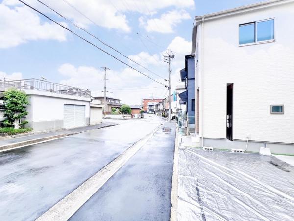 松原天美我堂3丁目 前面道路含む現地写真
