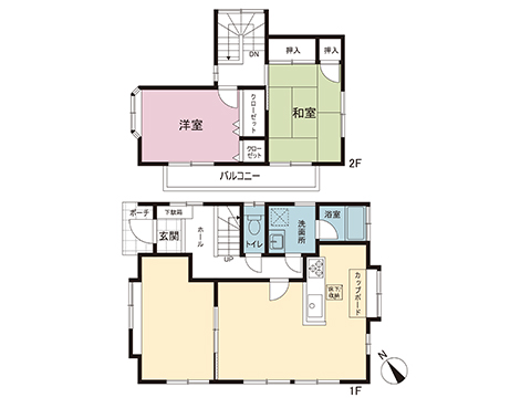 中古戸建 海老名市杉久保南３丁目 小田急線海老名駅 2,390万円