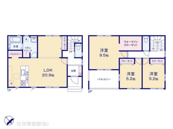 新築戸建 埼玉県さいたま市岩槻区美幸町6200-3 東武野田線岩槻駅 3,999万円