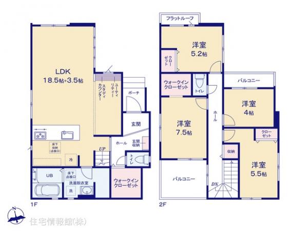 新築戸建 埼玉県さいたま市見沼区大字蓮沼1216 東武野田線七里駅 3,788万円