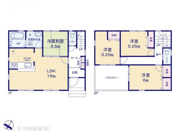 新築戸建 埼玉県ふじみ野市大井中央１丁目18 東武東上線ふじみ野駅 3,780万円