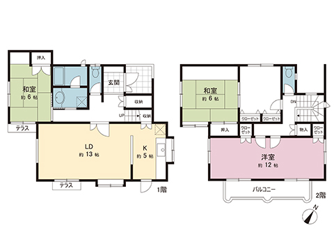 中古戸建 柏市酒井根３丁目 東武野田線増尾駅 2,180万円