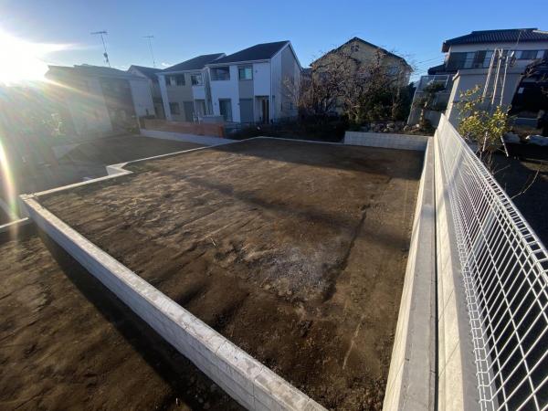 厚木市下荻野 土地 現地土地写真