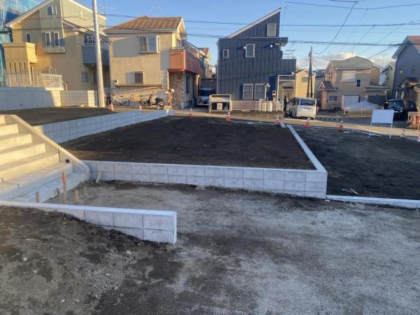 厚木市下荻野 土地 現地土地写真