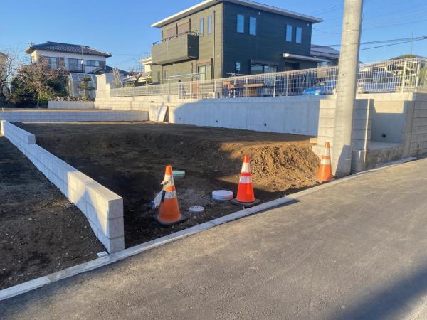 厚木市下荻野 土地 現地土地写真