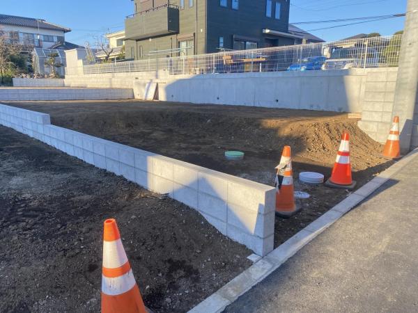 厚木市下荻野 土地 現地土地写真