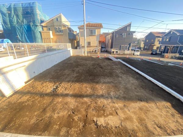 厚木市下荻野 土地 現地土地写真