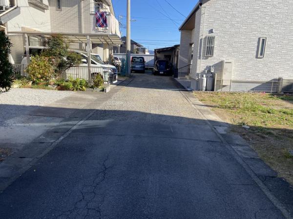 駿東郡長泉町竹原 建築条件無し土地 前面道路含む現地写真