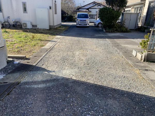 駿東郡長泉町竹原 建築条件無し土地 前面道路含む現地写真