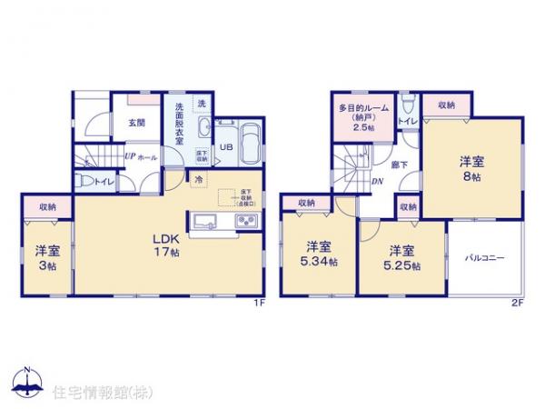 新築戸建 埼玉県川越市仙波町３丁目 東武東上線川越駅 3,490万円
